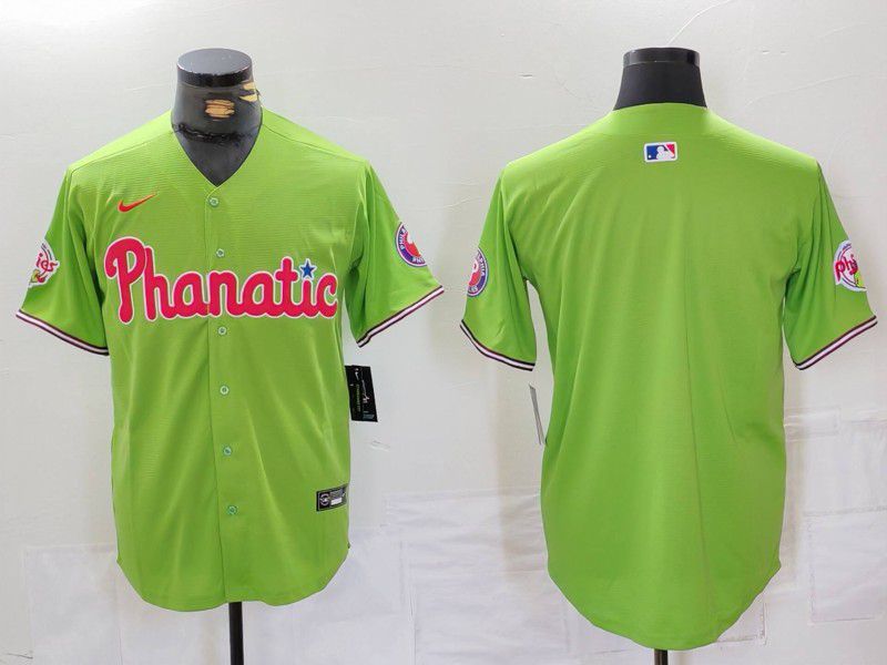 Men Philadelphia Phillies Blank Green Jointly 2024 Nike MLB Jersey style 802->philadelphia phillies->MLB Jersey